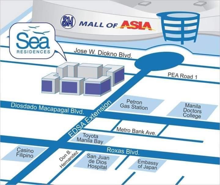 Sea Residences Homey Condo By Dnj Pasay Buitenkant foto